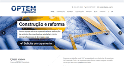 Desktop Screenshot of optem.com.br