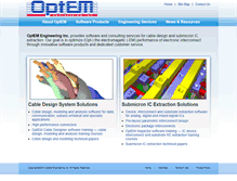 Tablet Screenshot of optem.com